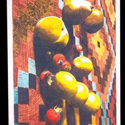 Lowell Nesbitt (Am 1933-1993) Serigraph, Signed