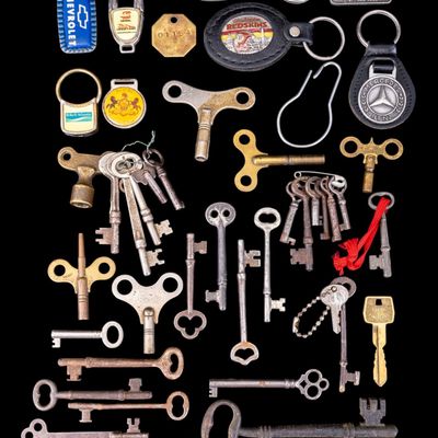 Iron Skeleton Keys, Clock Keys, and More