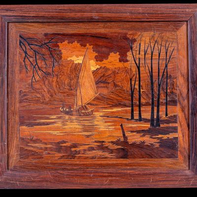 Marquetry Wood Art