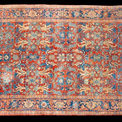 Hand-Knotted Persian Area Rug ~5' x 7'