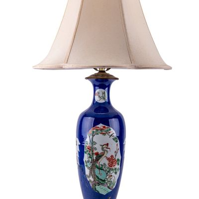 Chinese Porcelain Vase Lamp