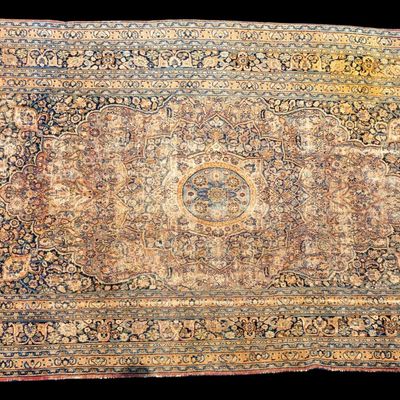 Antique Persian Rug ~8.5' x 12.5'