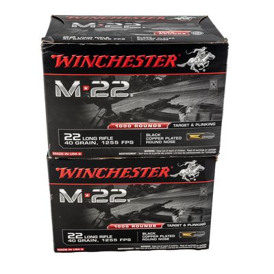 Sale Photo Thumbnail #405: 2000 rds of Caliber .22LR M-22 Ammunition