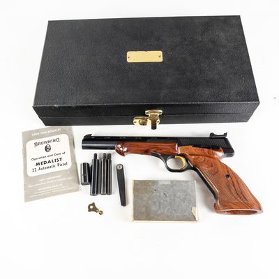 Sale Photo Thumbnail #47: Browning Medalist Pistol .22LR 28003T3