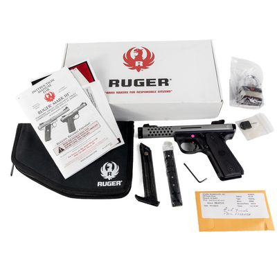 Sale Photo Thumbnail #291: *Ruger 22/45 Lite Pistol Caliber .22LR 390-87510