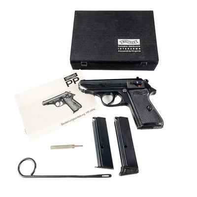 Sale Photo Thumbnail #5: Walther PPK/S 9mm Pistol w/Orig Case/Manual 164291