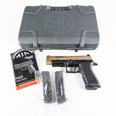 Sale Photo Thumbnail #300: *Sig P320X VTAC pistol Caliber 9MM 58H000671