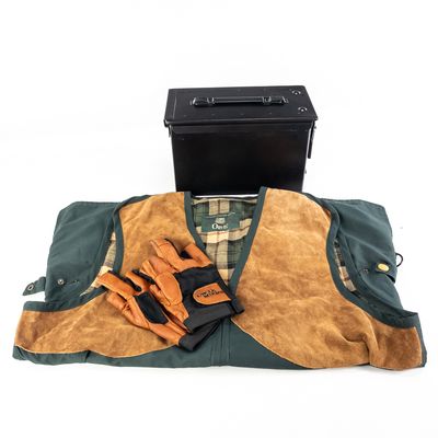 Sale Photo Thumbnail #354: Orvis Trap Vest *& UM Shooting Gloves