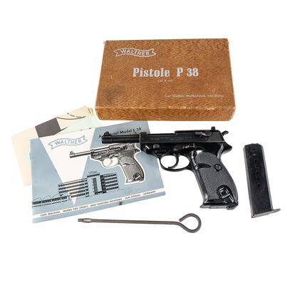 Sale Photo Thumbnail #8: Walther P38 Pistol Caliber 9MM 021291E