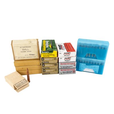 Sale Photo Thumbnail #433: 15 Boxes of Assorted Rifle Ammunition