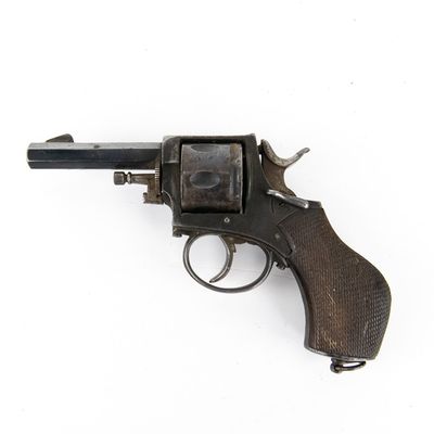 Sale Photo Thumbnail #104: German Proofed DA 9mm Pocket Revolver 833 (C)