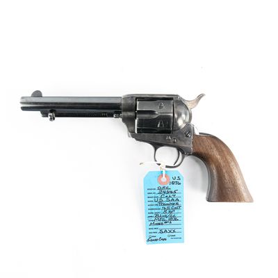Sale Photo Thumbnail #109: Colt US SAA Revolver w/Papers .45c 24345 (A)