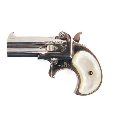 Sale Photo Thumbnail #91: Gambler’s Derringer, Double Barrel .22cal W3020