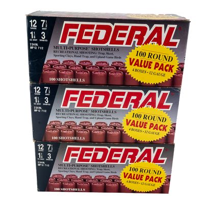 Sale Photo Thumbnail #450: 300rds of 12 Gauge Shotgun Target Ammunition