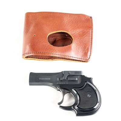 Sale Photo Thumbnail #13: High Standard  Derringer Caliber .22MAG W/ Holster