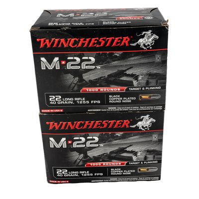 Sale Photo Thumbnail #402: 2000 rds of Caliber .22LR M-22 Ammunition