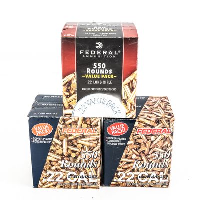 Sale Photo Thumbnail #431: 1650rds of Caliber .22LR Federal Ammunition