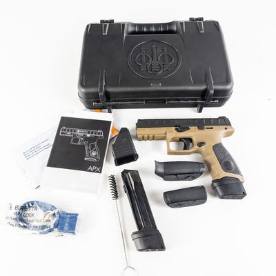 Sale Photo Thumbnail #297: *Beretta APX Pistol Caliber 9MM Luger A036489X