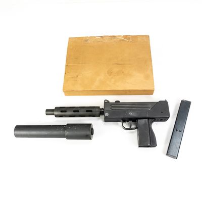 Sale Photo Thumbnail #302: *RARE RPB Mac-10 Pistol w/box 9mm SAP91413