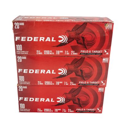 Sale Photo Thumbnail #442: 300rds of 20 Gauge Shotgun Target Ammunition