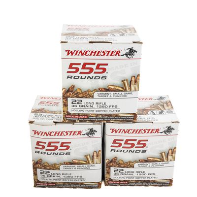 Sale Photo Thumbnail #411: 1665 rds of Caliber .22LR Winchester Ammunition