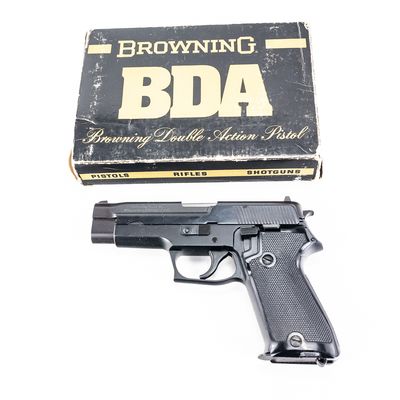 Sale Photo Thumbnail #60: Browning BDA Pistol Caliber 9MM 345RR1389