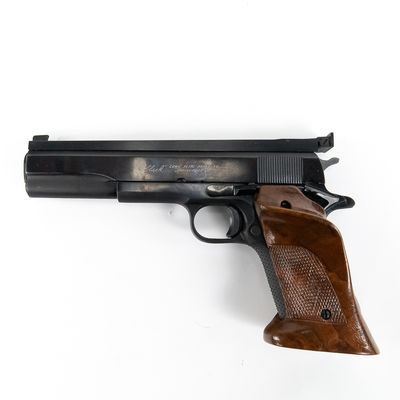 Sale Photo Thumbnail #95: Clark Long Slide Heavy .38Super Pistol  (c)  97335