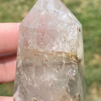 Sale Photo Thumbnail #159: Inclusion Quartz, Crystal, Rock, Collectible, Decor