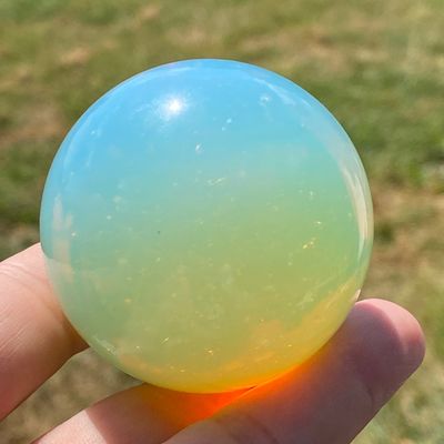 Sale Photo Thumbnail #282: Sphere, Opalite, Glass, Collectible