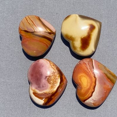 Sale Photo Thumbnail #268: Heart, Jasper, Carving, Rock, Collectible