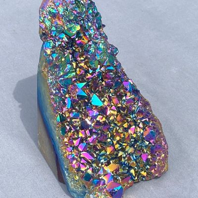 Sale Photo Thumbnail #169: Titanium, Amethyst, Rock, Crystal, Collectible, Decor
