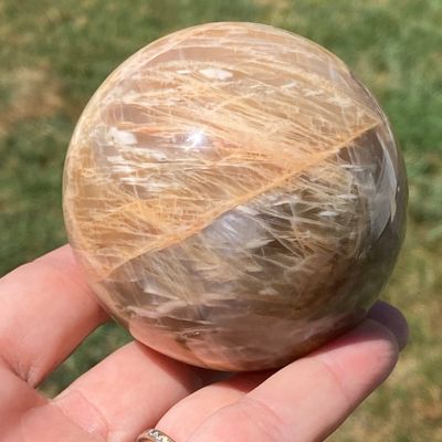 Sale Photo Thumbnail #242: Sphere, Moonstone, Rock, Collectible, Decor