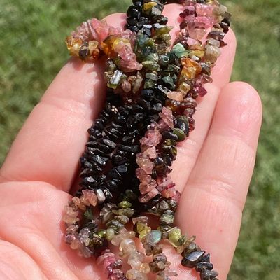 Sale Photo Thumbnail #81: Tourmaline, Rock, Crystal, Jewelry, Necklace