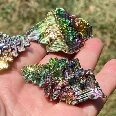 Sale Photo Thumbnail #31: Bismuth, Crystal, Collectible, Mineral, Specimen