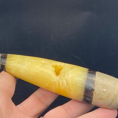 Sale Photo Thumbnail #184: Massage Wand, Septarian, Rock, Carving, Metaphysical