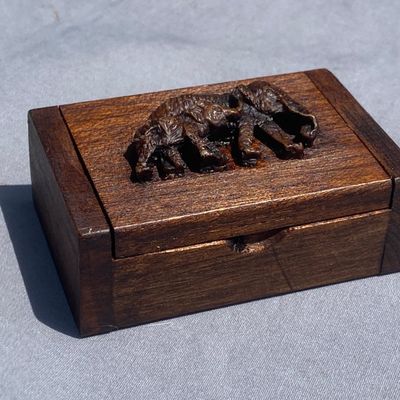 Sale Photo Thumbnail #71: Wood Box, Decor, Collectible