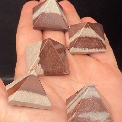 Sale Photo Thumbnail #215: Pyramid, Shiva Lingam, Rock, Carving, Collectible, Decor