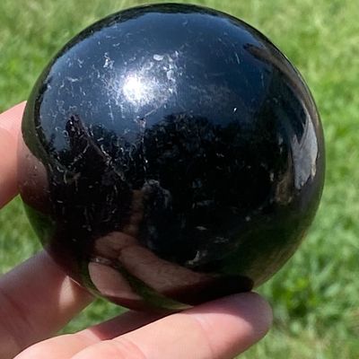 Sale Photo Thumbnail #21: Sphere, Tourmaline, Rock, Crystal, Collectible, Decor