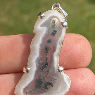 Sale Photo Thumbnail #41: Agate, Rock, Crystal, Slab, Jewelry, Pendant