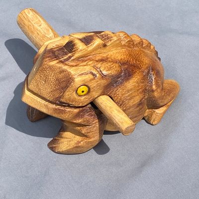Sale Photo Thumbnail #155: Wood, Frog, Instrument, Toy, Collectible