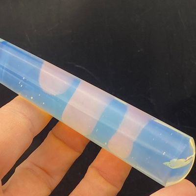 Sale Photo Thumbnail #297: Massage Wand, Opalite, Glass, Metaphysical, Collectible