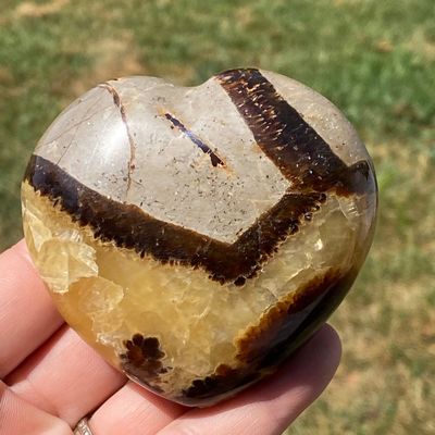 Sale Photo Thumbnail #248: Heart, Septarian, Rock, Carving, Collectible