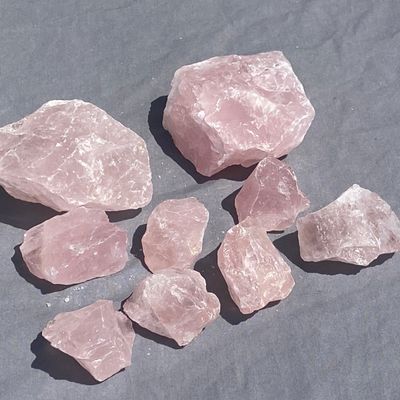 Sale Photo Thumbnail #8: Rose Quartz, Rock, Crystal, Rough, Lapidary