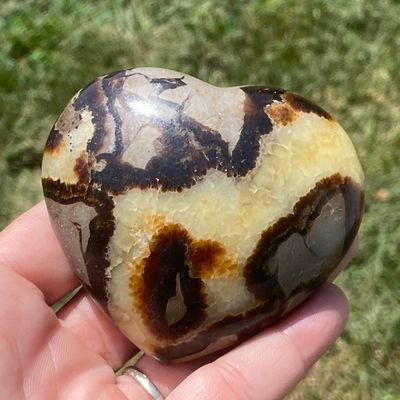 Sale Photo Thumbnail #73: Heart, Septarian, Carving, Collectible, Decor