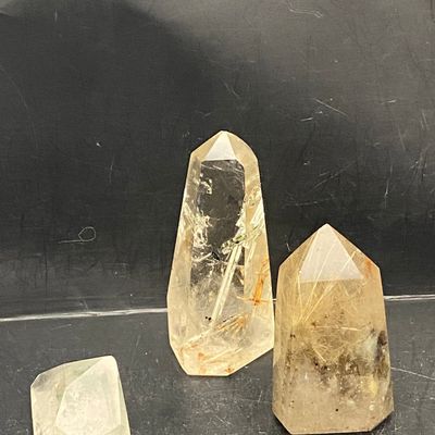 Sale Photo Thumbnail #202: Inclusion Quartz, Crystal, Rock, Collectible, Decor