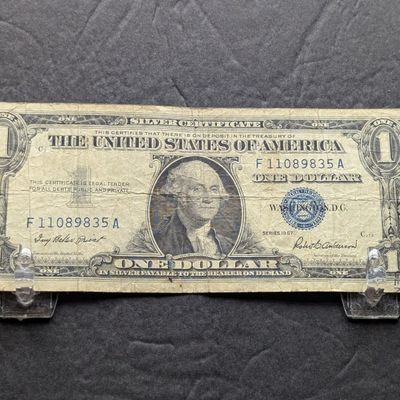 Sale Photo Thumbnail #80: 1957 US $1 Silver Certificate