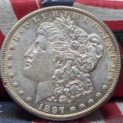 Sale Photo Thumbnail #7: 1897-S UNC MORGAN SILVER DOLLAR, 90% Silver