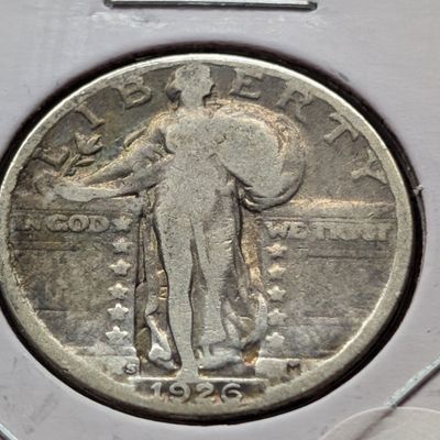 Sale Photo Thumbnail #288: 1926-S Standing Liberty Quarter, 90% Silver
