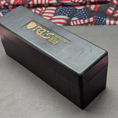 Sale Photo Thumbnail #406: *EMPTY* Black Plastic PCGS Graded Coin Holder - No Coins