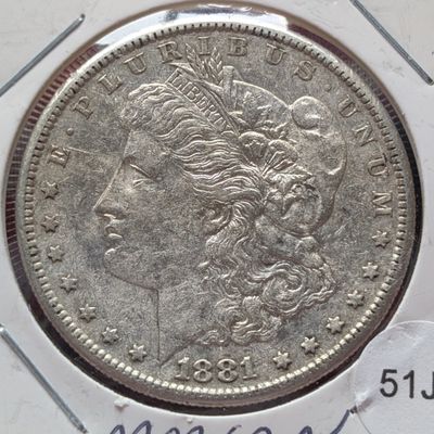 Sale Photo Thumbnail #268: 1881-S Morgan Dollar - 90% Silver